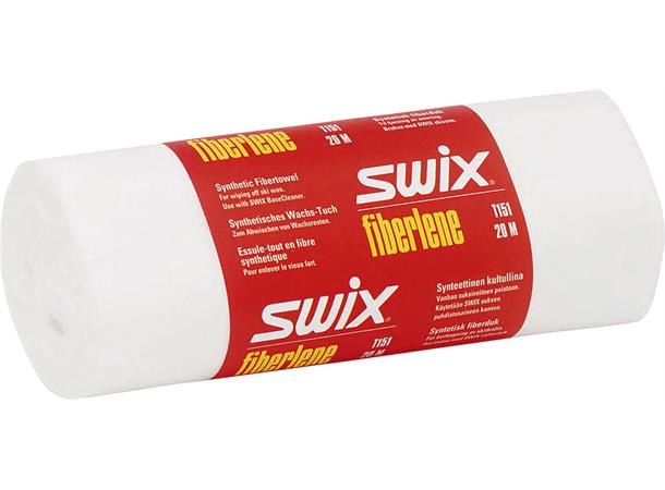 Swix T151 Fiberlene cleaning, small 20m Rense papir for Base Cleaner 